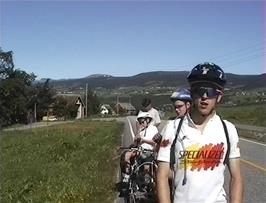 The group in the Storelva valley, 1.2 miles from Byrkjelo hostel